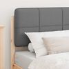 vidaXL Bedframe met Gevoerd Hoofdgedeelte Lichtgrijs 80 x 200 cm