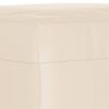 vidaXL Voetenbank 70x55x41 cm microvezelstof beige