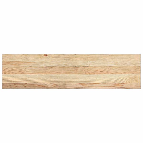 vidaXL Traptreden 20 st 100x30x2 cm onbehandeld massief eikenhout