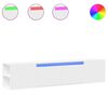 vidaXL Tv-wandmeubel met LED-verlichting 180x31x39,5 cm wit