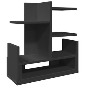 vidaXL Bureau organiser 49x20x52,5 cm bewerkt hout zwart