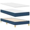 vidaXL Boxspringbed met matras Blauw 200 x 80 cm Polyester