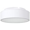 vidaXL Plafonni&egrave;re met schijnwerpers Wit 38 x 38 x 13,5 cm Stof