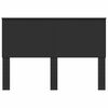 vidaXL Hoofdbord Zwart Eiken 160 cm Bewerkt hout
