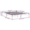 vidaXL Bedframe extra lang zonder matras massief grenenhout 160x220 cm