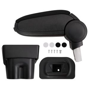 vidaXL Autoarmsteun 17x32x(35,5-52) cm ABS zwart