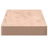 vidaXL Wandschap 100x20x4 cm massief beukenhout