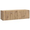 vidaXL Wandbeugel TV-kast 98 x 31 x 30 cm Artisanaal eiken