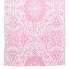 vidaXL Buitenkleed ARAKIL 120x180 cm PP roze