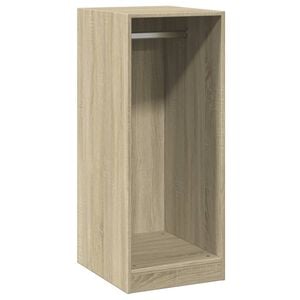 vidaXL Kledingkast 48x41x102 cm bewerkt hout sonoma eikenkleurig