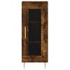 vidaXL Dressoir 34,5x34x90 cm bewerkt hout gerookt eiken