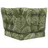 vidaXL Buiten bankkussen 3 pcs Bladontwerp Polyester