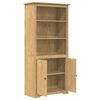 vidaXL Boekenkast BODO Honingbruin 82 x 40 x 173 cm Bewerkt hout