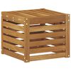vidaXL Buitenstoolbank Naturel 43 x 43 x 37 cm Massief Acaciahout