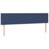 vidaXL Boxspring met matras stof blauw 120x190 cm