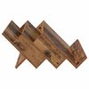 vidaXL Tijdschrift Rek Oudhout 65 x 53 x 28,5 cm Bewerkt hout