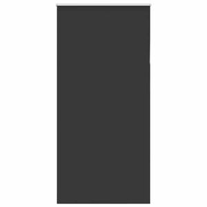 vidaXL Rolgordijn verduisterend 115x230 cm stofbreedte 110,7 cm zwart