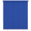 vidaXL Rolgordijn voor buiten 205(B)x230(H) cm HDPE blauw