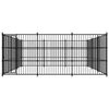 vidaXL Hondenkennel voor buiten 450x450x185 cm