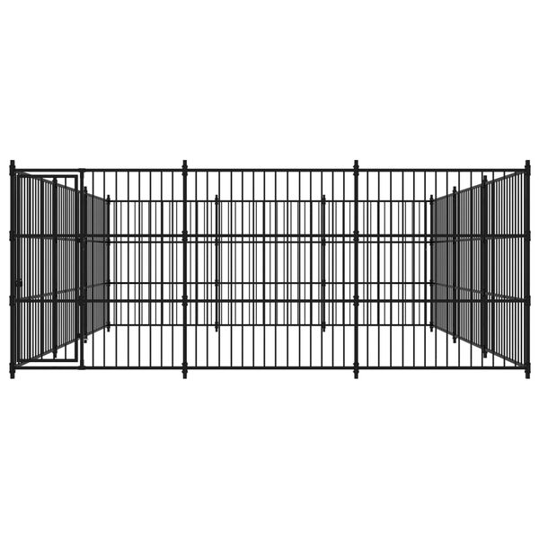 vidaXL Hondenkennel voor buiten 450x450x185 cm