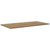 vidaXL Boekenplank Bord 4 pcs Bruin 80 x 40 x 1,5 cm Bewerkt hout