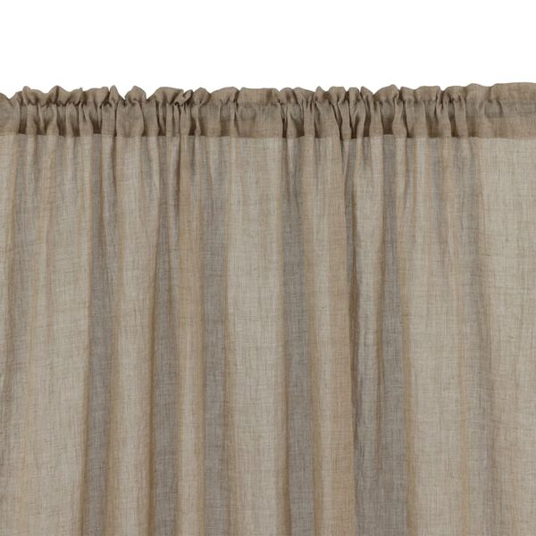 Venture Home Gordijn Elena 240x135 cm polyester donkerbeige