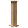 vidaXL Speakerstandaards 2 st 30x30x95 cm hout artisanaal eikenkleurig