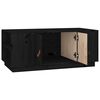 vidaXL Salontafel 100x50x41 cm massief grenenhout zwart