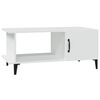 vidaXL Salontafel 90x50x40 cm bewerkt hout wit