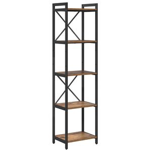 vidaXL Boekenkast Oud hout 40 x 30 x 155 cm Bewerkt hout