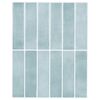 vidaXL Rechthoekige Tegel 50 st Grijs groen 29 x 23 x 0,08 cm