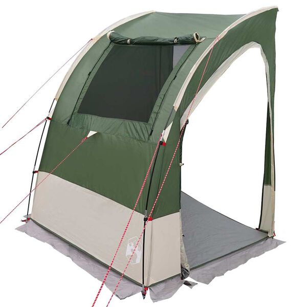 vidaXL Achterkleptent met dak Groen 194 x 180 x 210 cm taft