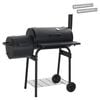 vidaXL Buiten Grill 103 x 60 x 113 cm Staal Zwart