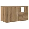 vidaXL Hoekkast 200x40x45 cm bewerkt hout artisanaal eikenkleurig