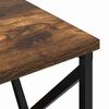 vidaXL Nachtkastje 2 pcs Gerookt eiken 40 x 31 x 60 cm Bewerkt hout