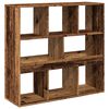vidaXL Boekenkast/kamerscherm 100x33x94,5 cm oud houtkleurig