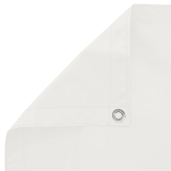 vidaXL Balkon Scherm Wit 100 x 600 cm Oxford Stof
