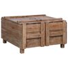 vidaXL Salontafel 65x65x38 cm massief mahoniehout