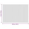 vidaXL Vloerkleed rechthoekig 70x200 cm bamboe naturel
