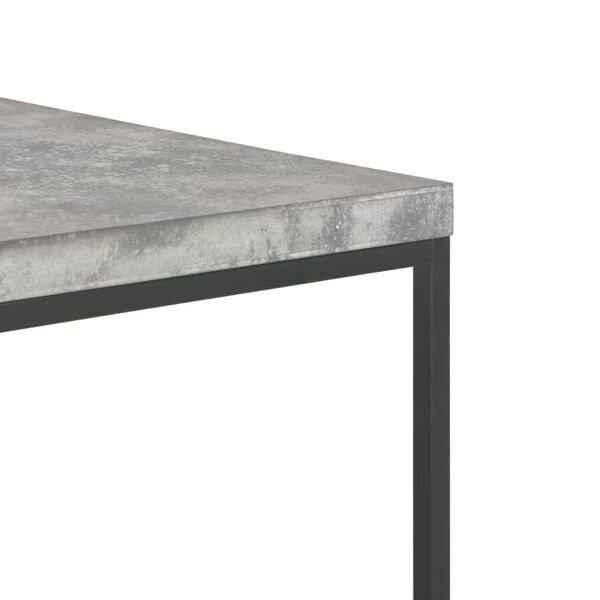 vidaXL Salontafel 75x75x38 cm beton-look