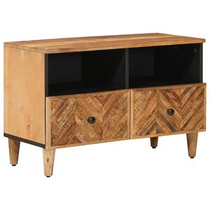 vidaXL Opslagkasten Bruin 70 x 33,5 x 46 cm Massief Mango Hout