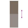 vidaXL Rolgordijn verduisterend koffie 55x150 cm stofbreedte 50,7 cm