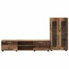 vidaXL Tv-meubelset met lade met plank FLORIN Oudhout Bewerkt hout