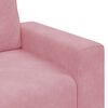 vidaXL Sofastoel Roze 100x77x82 cm Fluweel
