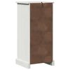 vidaXL Badkamerkast met plank VIGO Wit en Antiek Wit 37,5 x 34 x 80 cm
