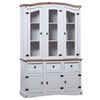 vidaXL Buffetkast Mexicaans grenenhout Corona-stijl wit