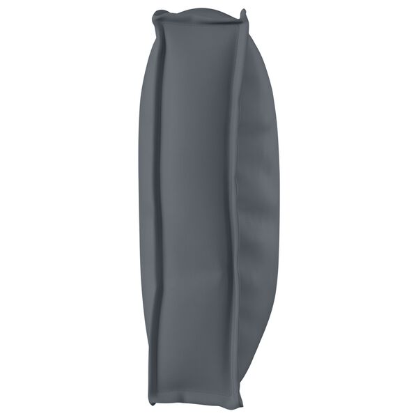 vidaXL Kussen Antraciet 120 x 60 x 12 cm Oxford Stof