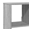 vidaXL Boekenkast 100x33x125,5 cm bewerkt hout grijs sonoma eikenkleur