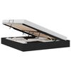 vidaXL Ottoman Bedframe met opslag Zwart 180 x 200 cm Stof