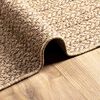 vidaXL Vloerkleed ZIZUR beige binnen en buiten 100x200 cm jute look